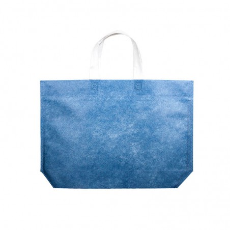 Patterned non woven bag - Denin bag