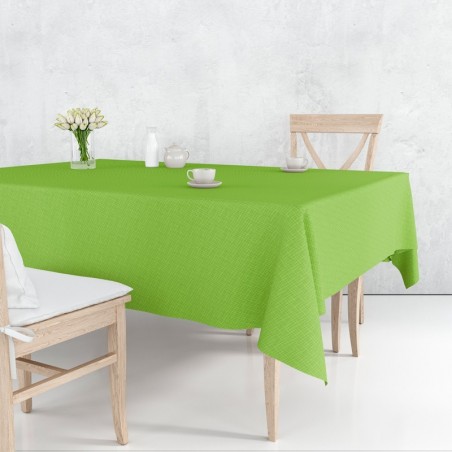 Ligne de table à découpe droite - NAPPE RECTANGULAIRE 120x160 01 white C125 P25 ZABET