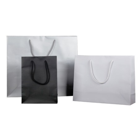 Sac boutique luxe papier couché - Sac Opera Matt
