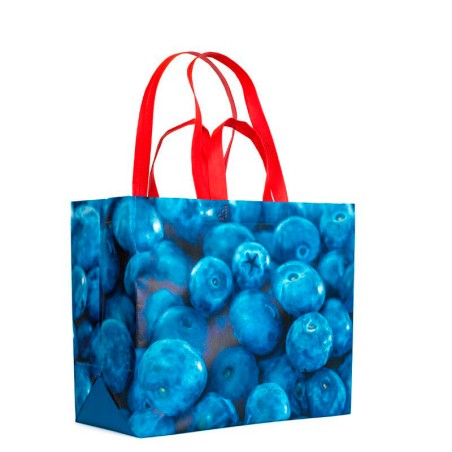 Sac en toile tnt avec design - Blueberries